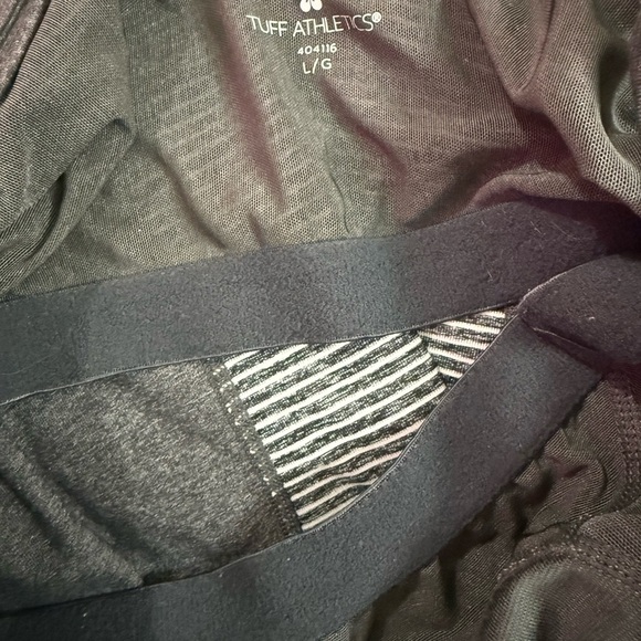 Striped Black and Gray Women's Tank Top - Picture 6 of 6